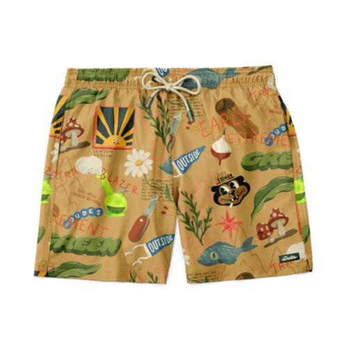 The Dudes Treasure Trail Swim Short The Dudes Treasure Trail Swim Short
