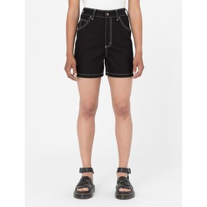 Dickies Womens Denim Short Rinsed Black