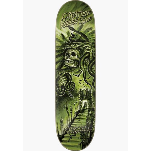 Santa Cruz Voodoo Isle 2 VX Everslick Pro Deck 8.375" Russell Santa Cruz Voodoo Isle 2 VX Everslick Pro Deck 8.375" Russell