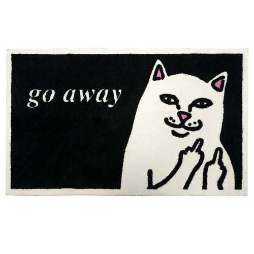 Rip N Dip Go Away Rug Black Rip N Dip Go Away Rug Black