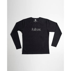 Follow 2023 Corp L/S Hydro Tee Black