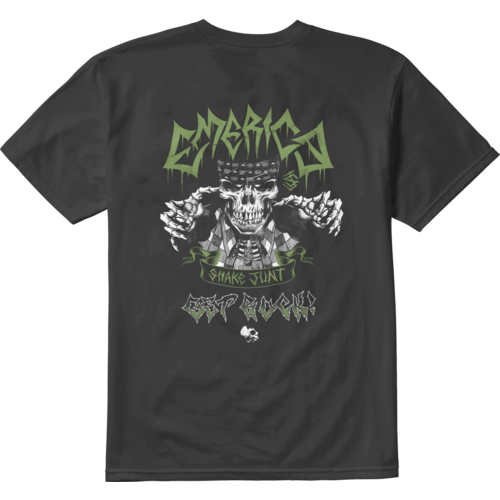 Emerica X Shake Junt Skull S/S T-Shirt Black
