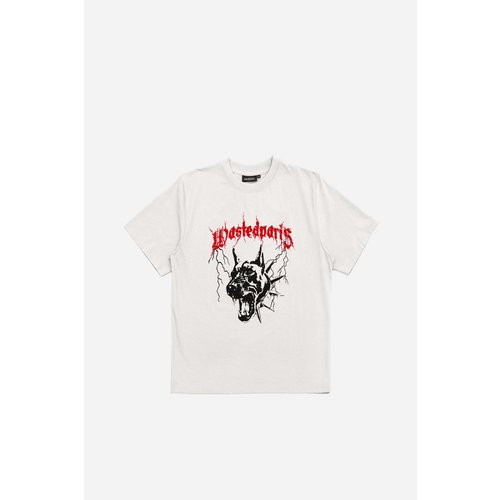 Wasted Paris Spike S/S T-Shirt Off White Wasted Paris Spike S/S T-Shirt Off White