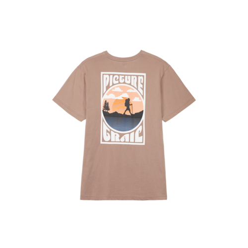 Picture Kalajoki S/S T-Shirt Beige Washed