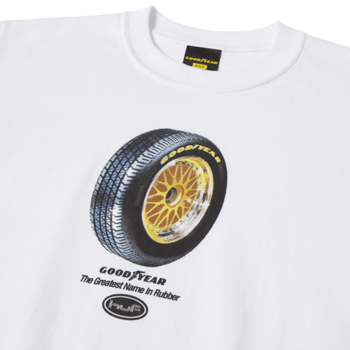 HUF X Goodyear The Greatest S/S T-Shirt White