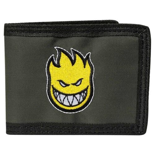 Spitfire Bighead Fill Bi-Fold Wallet Charcoal/Yellow Spitfire Bighead Fill Bi-Fold Wallet Charcoal/Yellow