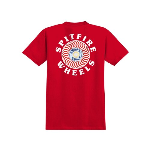 Spitfire OG Classic Fill S/S T-Shirt Red