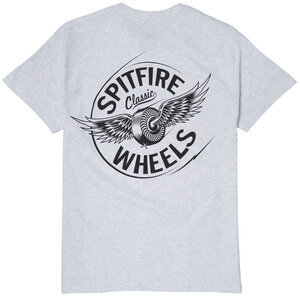 Spitfire Flying Classic S/S T-Shirt Ash/Black