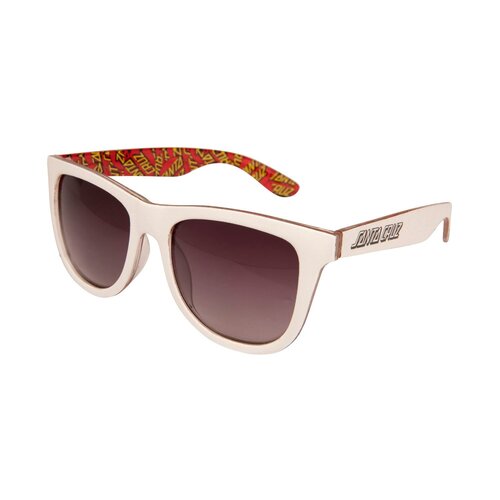 Santa Cruz Classic Dot Sunglasses White Santa Cruz Classic Dot Sunglasses White