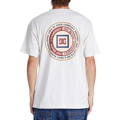 DC Shoes Old Head S/S T-Shirt Snow Heather
