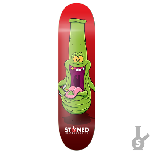 Stoned Skateboarding Ghostbong Deck 8.25" Stoned Skateboarding Ghostbong Deck 8.25"