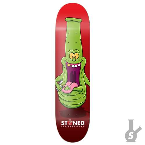 Stoned Skateboarding Ghostbong Deck 8.25"