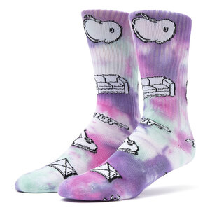 HUF Scatterbrain Crew Socks O/S