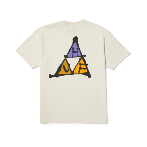 HUF No-Fi Triple Triangle S/S T-Shirt Bone