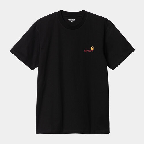 Carhartt WIP American Script S/S T-Shirt Black