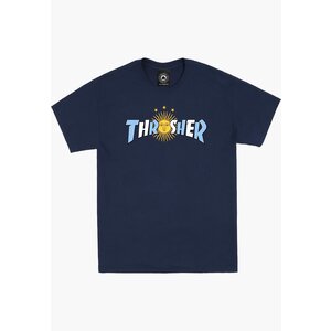 Thrasher Argentina Estrella S/S T-Shirt Navy Blue