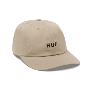 HUF Set Og Curved 6 Panel Hat Oatmeal