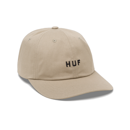 HUF Set Og Curved 6 Panel Hat Oatmeal HUF Set Og Curved 6 Panel Hat Oatmeal