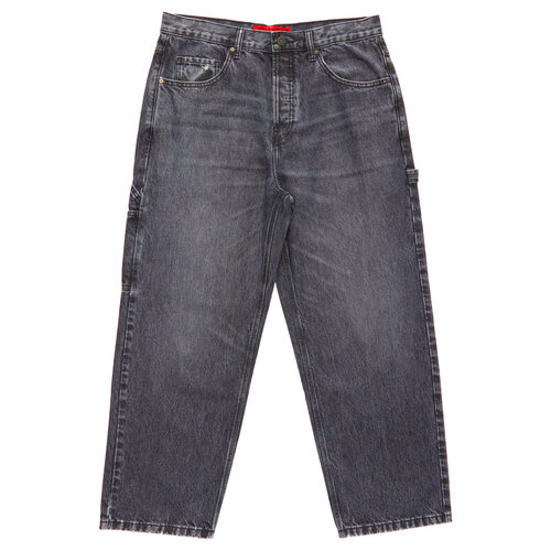 DC Shoes Worker Baggy Carpenter Pant Black Denim DC Shoes Worker Baggy Carpenter Pant Black Denim