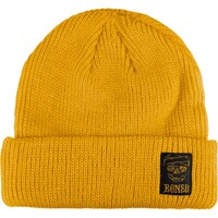 Black & Gold Beanie Gold