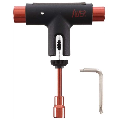 Silver Skatetool Slayer Black/Red Silver Skatetool Slayer Black/Red