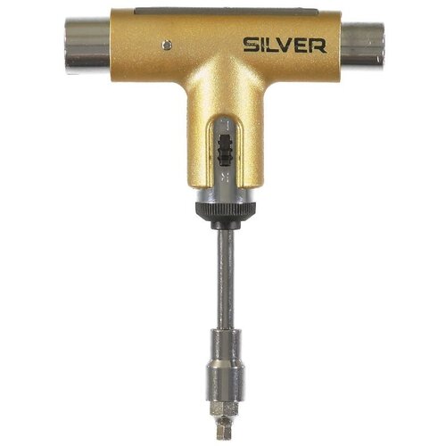 Silver Skatetool Metallic Gold