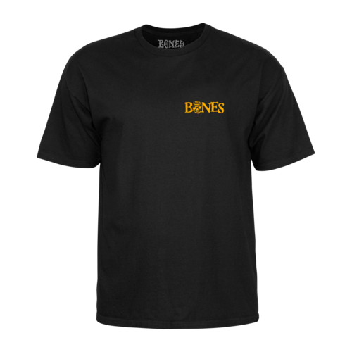 Bones Black & Gold S/S T-Shirt Black