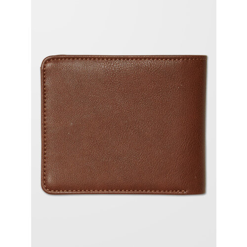 Volcom Slim Stone Pu Wallet Brown