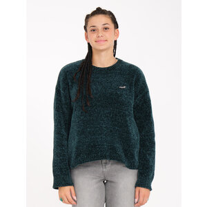 Volcom Womens Bubble Tea Sweater Ponderosa Pine