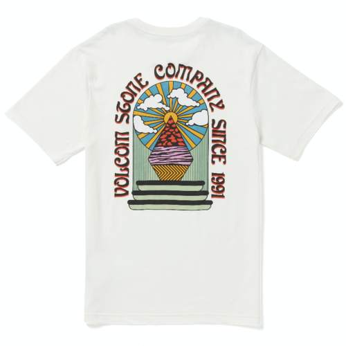 Volcom Kids Skystone S/S T-Shirt Off White