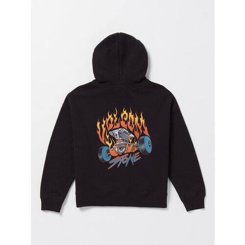 Volcom Kids Trux Hoodie Black Volcom Kids Trux Hoodie Black