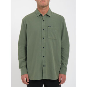 Volcom Caden Solid L/S Shirt Agave