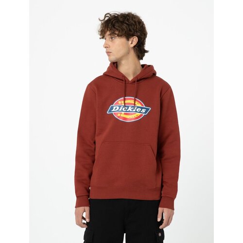 Dickies Icon Logo Hoodie Fired Brick Dickies Icon Logo Hoodie Fired Brick