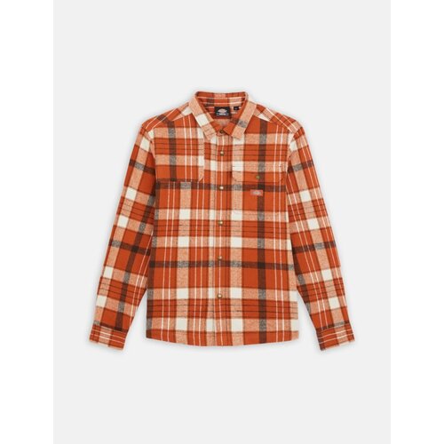 Dickies Nimmons L/S Shirt Bombay Brown