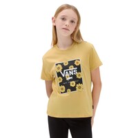 Kids Sunflower Animal Box S/S T-Shirt Ochre