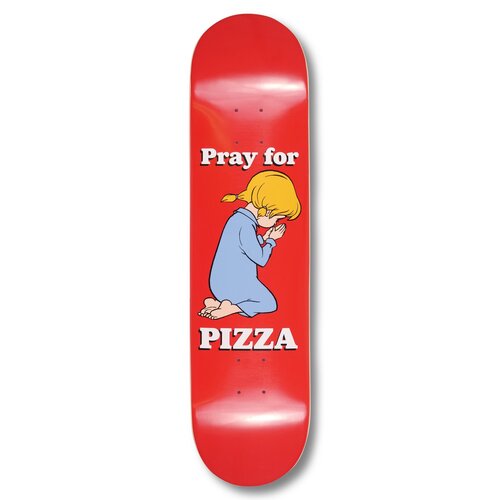 Pizza Skateboards Pray For Pizza Deck 8.0