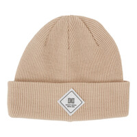 Womens Label Beanie Plaza Taupe