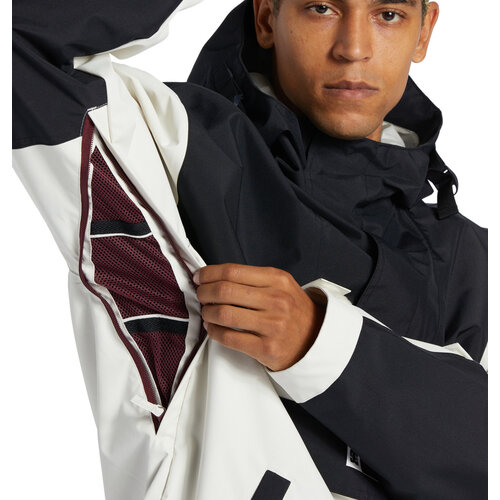 DC Shoes 43 Technical Anorak Silver Birch