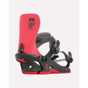 Rome Trace Snowboard Bindings Black/Red
