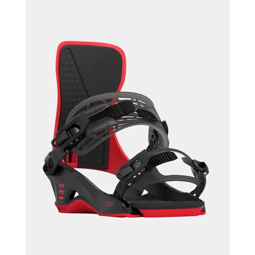 Rome Trace Snowboard Bindings Black/Red