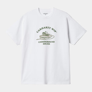 Carhartt WIP Underground Sound S/S T-Shirt White