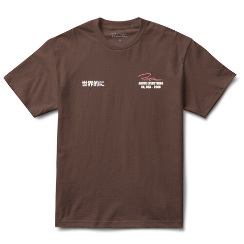 Primitive X Shaka Wear Takeover S/S T-Shirt Brown