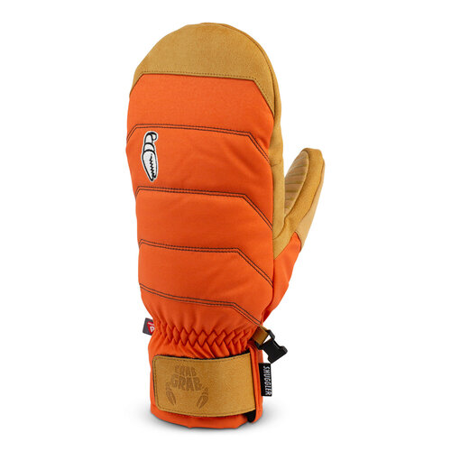 Crab Grab Snuggler Mitt Orange Contrast