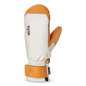 Crab Grab Snuggler Womens Mitt Cream and Tan