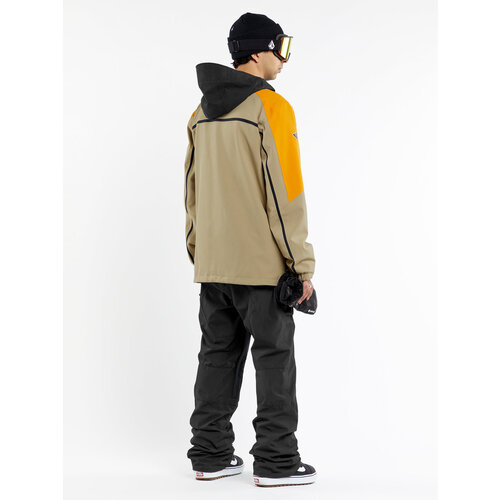 Volcom Brighton Pullover Jacket Gold