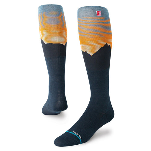 Stance Rising Snow Socks Navy