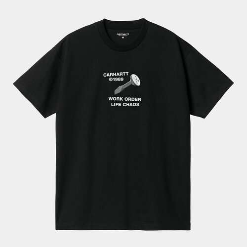 Carhartt WIP Strange Screw S/S T-Shirt Black