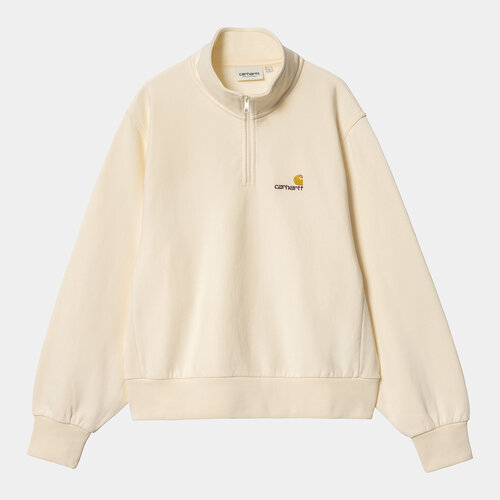 Carhartt WIP Womens American Script High Neck Sweater Natural Carhartt WIP Womens American Script High Neck Sweater Natural