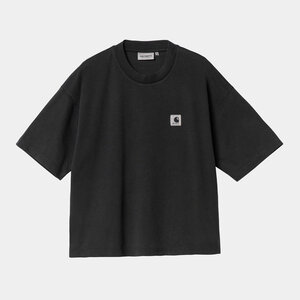 Carhartt WIP Womens Nelson S/S T-Shirt Black Garment Dyed