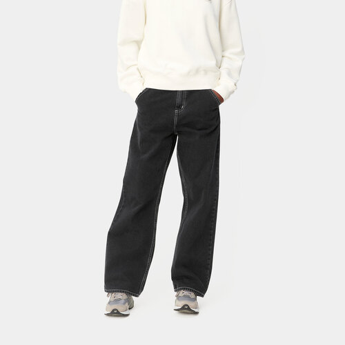 Carhartt WIP Womens Simple Pant Black Stone Washed Carhartt WIP Womens Simple Pant Black Stone Washed